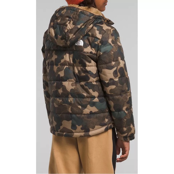 The North Face Boys' Reversible Mt Chimbo Full Zip Hooded Jacket - Picture 2 of 16